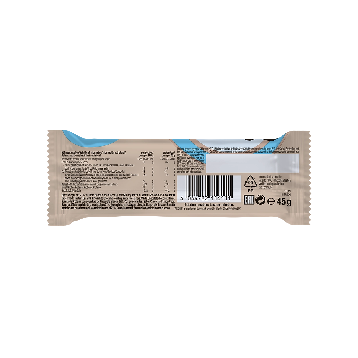 Box of 12! Joe's Core Protein Bar